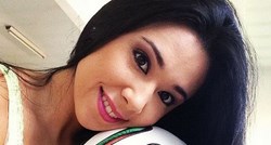 VIDEO Seksi Brazilka je hit: U minjaku i štiklama s loptom čini čuda, zavidi joj i Messi