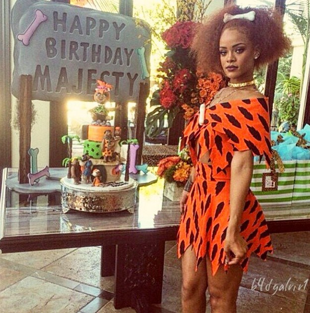 Rihanna u Kremenko izdanju na rođendanu male rođakinje Majesty
