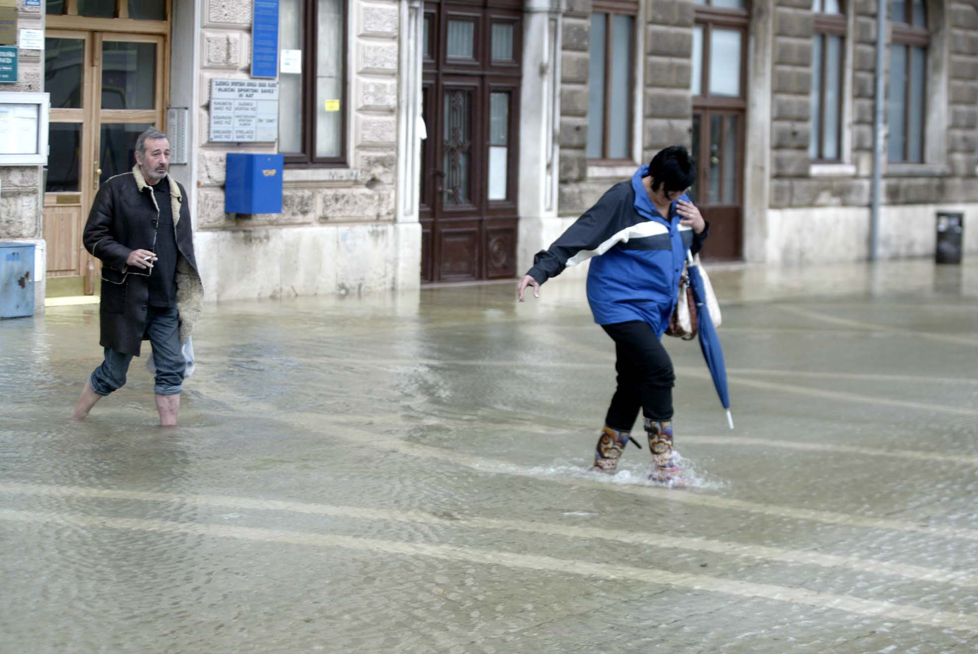 Rijeka poplavila nakon vikenda u kojem je palo čak 188 litara kiše po četvornom metru