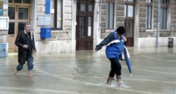 Rijeka poplavila nakon vikenda u kojem je palo čak 188 litara kiše po četvornom metru