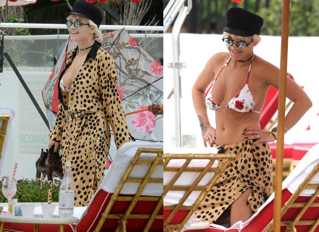Bapske čizme, leopard i šoferska kapa: Rita Ora i na plaži vapi za stilistom