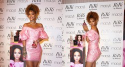 Rihanna zaronila u osamdesete u ružičastoj haljinici Vivienne Westwood