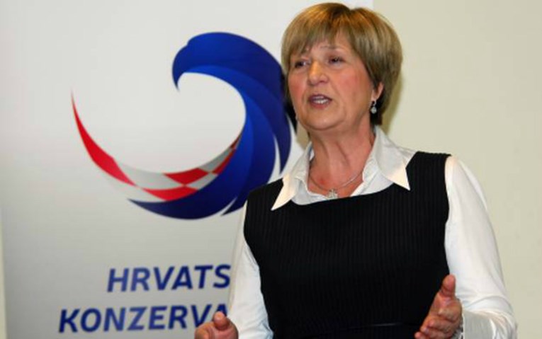 Ruža Tomašić se povlači s mjesta predsjednice Konzervativaca
