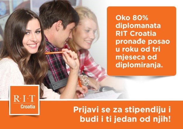 Maturanti, zadnji je trenutak za prijave za stipendije RIT Croatia!