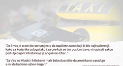 Taksisti i njihovi fanovi ratuju protiv zakona o Uberu: "Gori ste od Miloševića i Mladića"