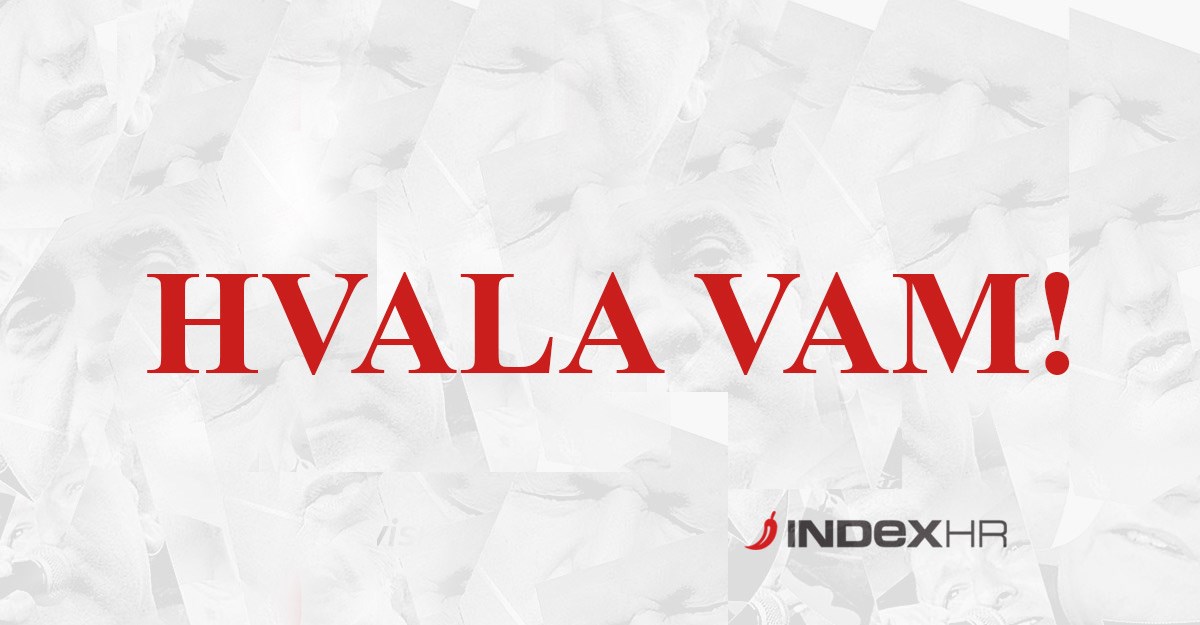 Hvala vam 1,94 milijarde puta