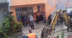 VIDEO Na splitskoj Kili policija odvela vlasnika parcele koji se buni protiv izvlaštenja