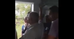 VIDEO Incident u vlaku za Harmicu: Kondukter zvao policiju, putnici stali u obranu suputnika