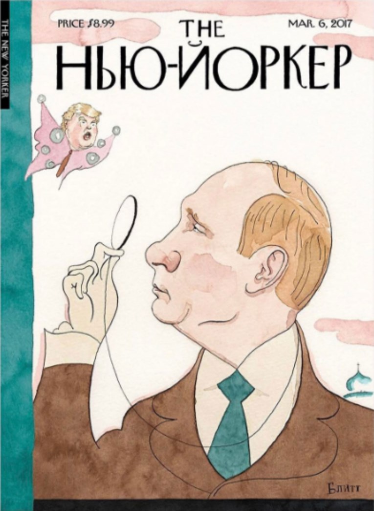 FOTO New Yorker oduševio novom naslovnicom o Trumpu i Putinu