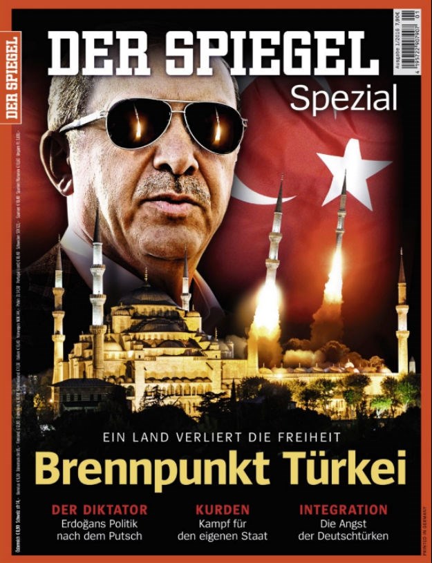 FOTO Erdogan podivljao zbog današnje naslovnice Der Spiegela