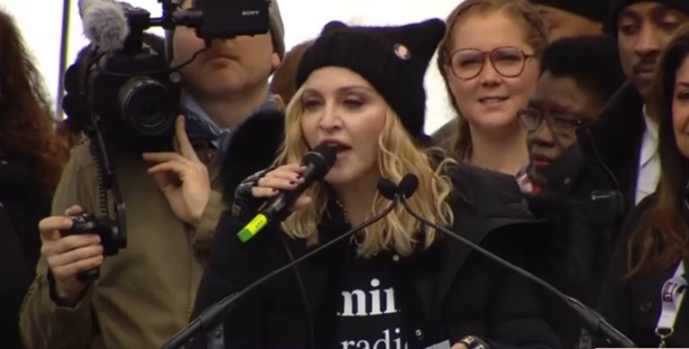 VIDEO Madonna usred Washingtona: "Razmišljala sam da raznesem Bijelu kuću"