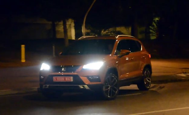 Seat Ateca uhvaćena na cesti