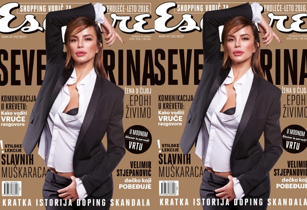 Sexy i u odijelu: Severina zablistala na naslovnici srpskog izdanja "Esquirea"
