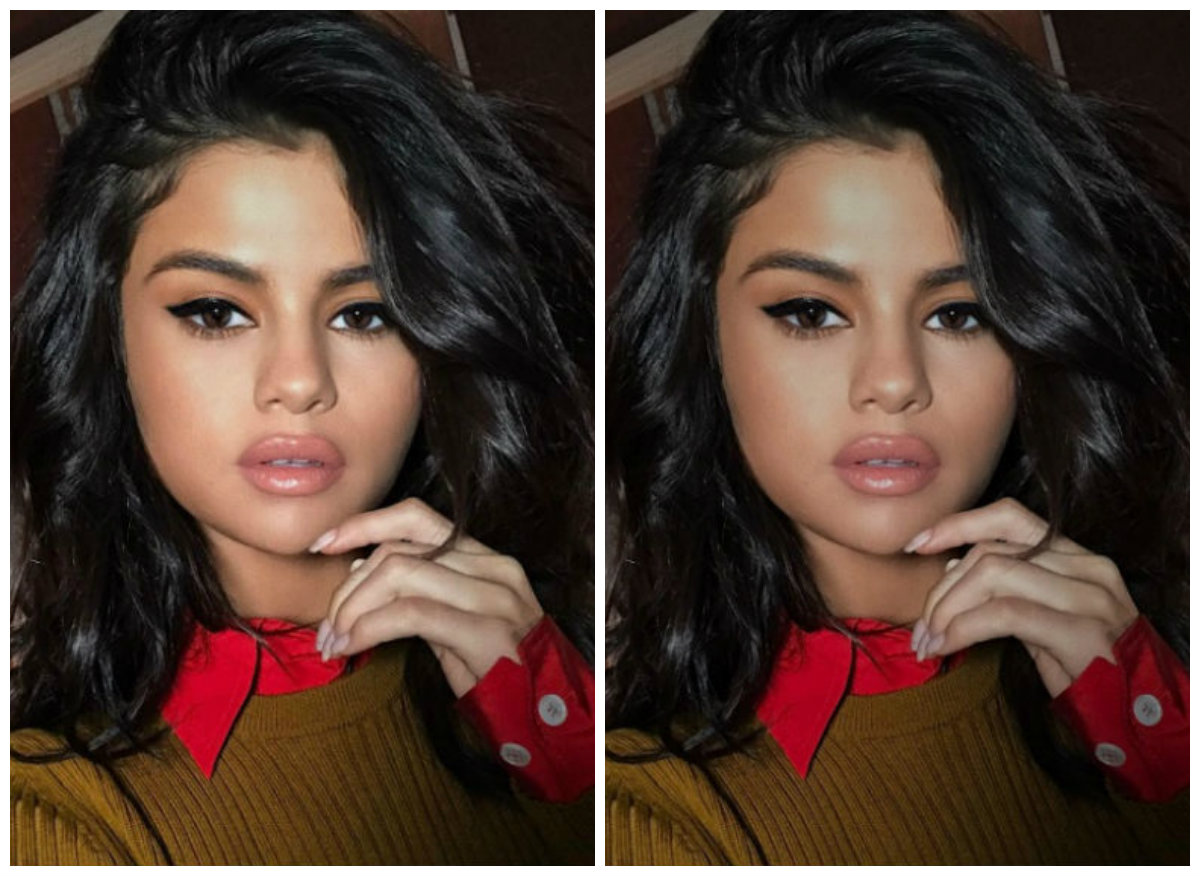 Selena Gomez kraljica je savršene linije tušem na očima