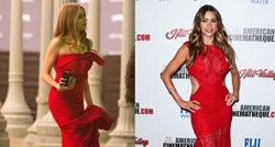 Kolumbijka Sofia Vergara voli vatreno: 2 crvene haljine u jednom vikendu