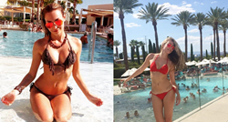 Sonja Kovač u Las Vegasu: Zgodna glumica prava je bikini inspiracija