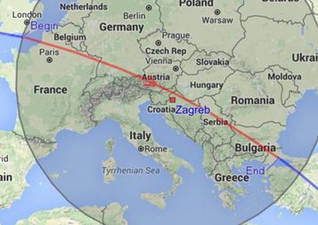 Međunarodna svemirska postaja večeras je prošla iznad Hrvatske, jeste li je vidjeli?