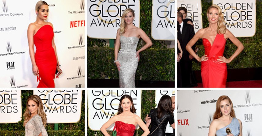 Crveno VS. srebrno: Glamurozne toalete s dodjele nagrada "Golden Globes 2015."