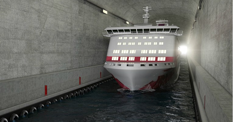 FOTO, VIDEO Norveška gradi prvi u svijetu tunel za brodove