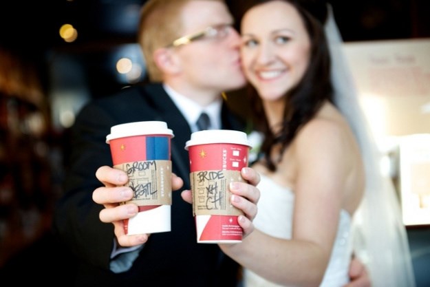 "I love you a latte": Starbucks vjenčanja novi su hit u Americi