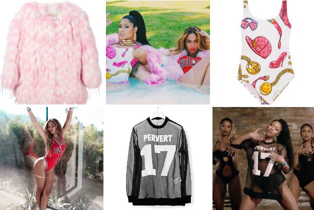 Modni izvještaj: Koje brandove Beyonce i Nicki nose u spotu "Feeling myself"?