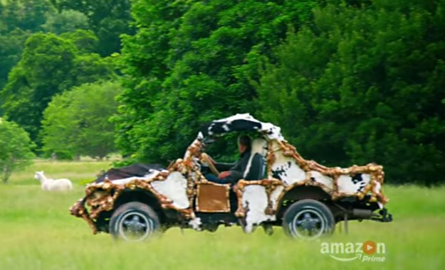 Clarkson vozi automobil presvučen životinjskom kožom