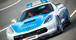 Chevrolet Corvette u rukama njemačke policije