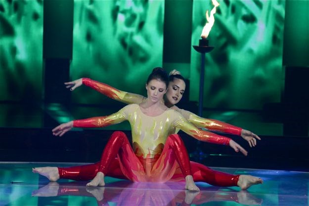 Lana Jurčević i Tamara Loos u pripijenim trikoima slavile u "Ja to mogu"