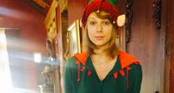 Taylor Swift dočekala božićno jutro kao vilenjak i bez trunčice šminke