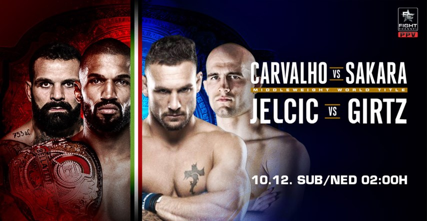 Bellator 190: Sakara za titulu protiv prvaka Carvalha, debitira jedan od najboljih hrvatskih MMA boraca