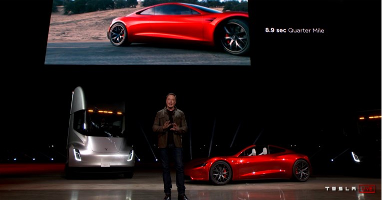 FOTO, VIDEO Dvostruki šok iz Tesle: Semi i Roadster mijenjaju budućnost prometa