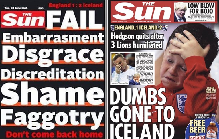 BRUTALNO Engleske naslovnice pomele Hodgsona i igrače: Ne vraćajte se kući!