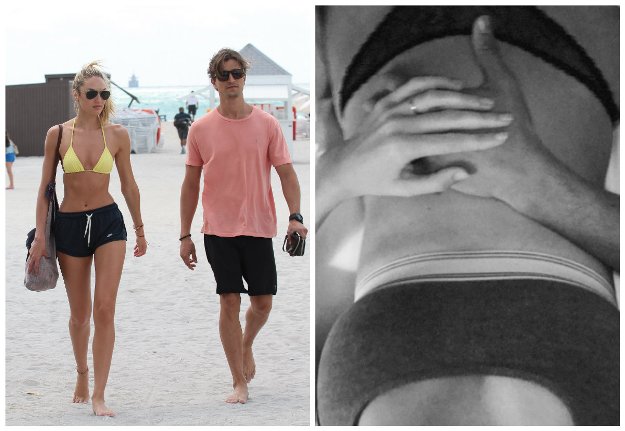Prelijepa "anđelica" Candice Swanepoel potvrdila trudnoću slikom na Instagramu
