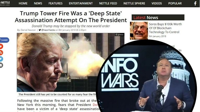 Šire se teorije zavjera: "Požar u Trumpovu tornju je bio pokušaj atentata"