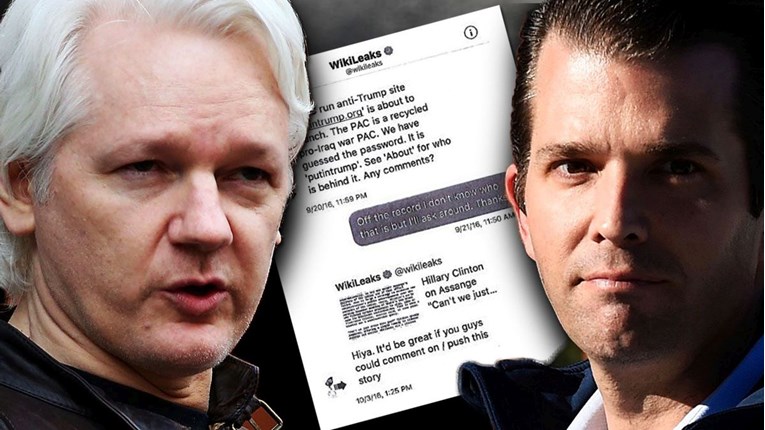 Procurili tajni dogovori Wikileaksa i Trumpova sina