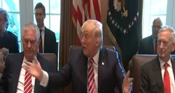 VIDEO "Nadrealni" sastanak Trumpa i vlade: More pohvala "najboljem modernom predsjedniku"