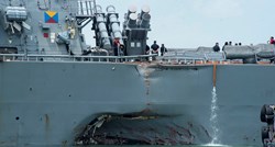 Drugi sudar američkog razarača u dva mjeseca: Pronađena tijela desetorice mornara