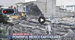 VIDEO Snažan potres u Meksiku, milijun ljudi bez struje