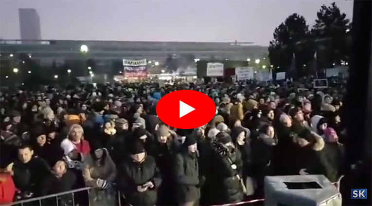 VIDEO "Marš za Jana", tisuće Slovaka na ulicama zbog likvidiranog istraživačkog novinara