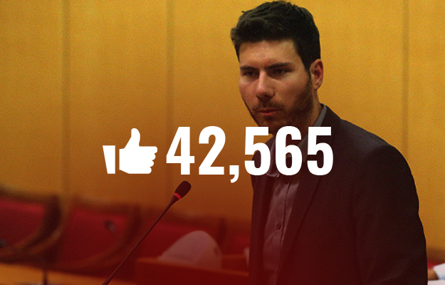 Pernar je apsolutna zvijezda domaće politike, samo danas na Facebooku dobio preko 1000 fanova
