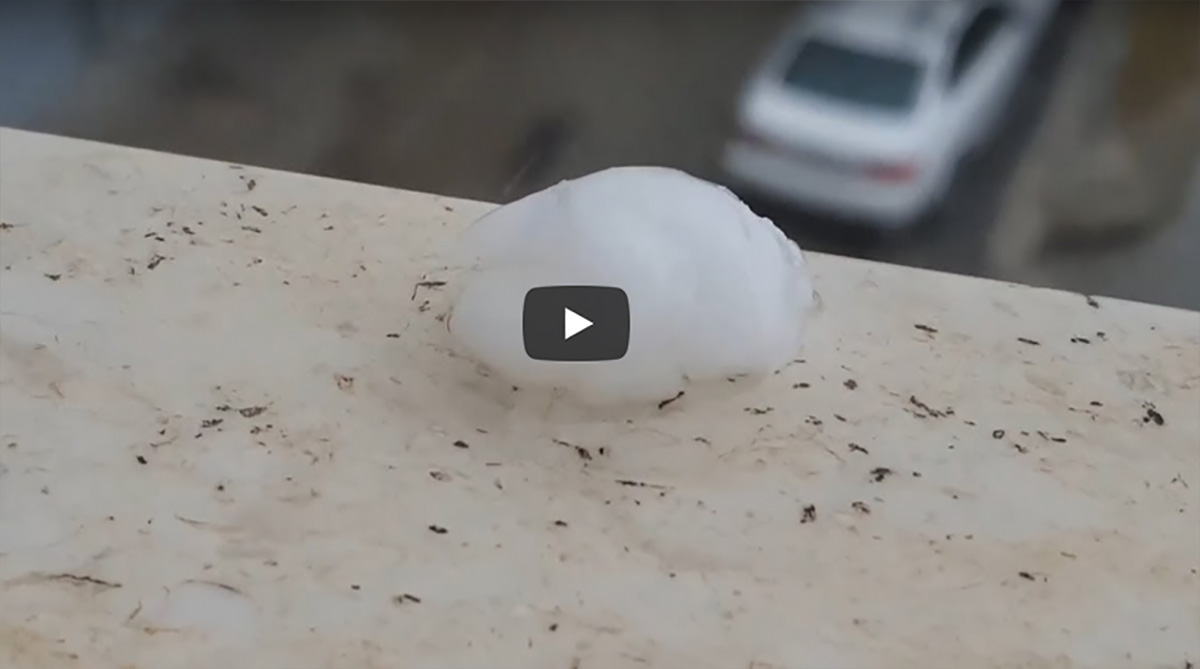 VIDEO, FOTO Olujno nevrijeme s tučom veličine jajeta pogodilo Split