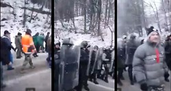 VIDEO Specijalci potjerali ratne veterane koji prosvjeduju kod Tuzle