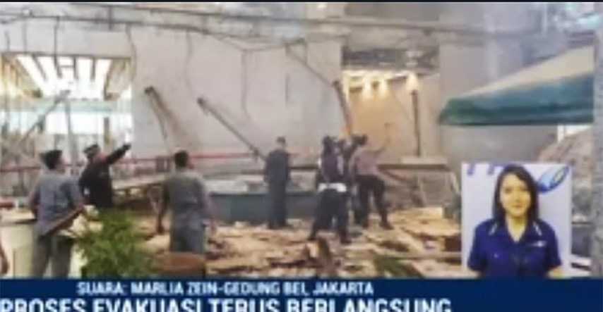 VIDEO, FOTO Urušila se zgrada indonezijske burze, deseci ozlijeđeni