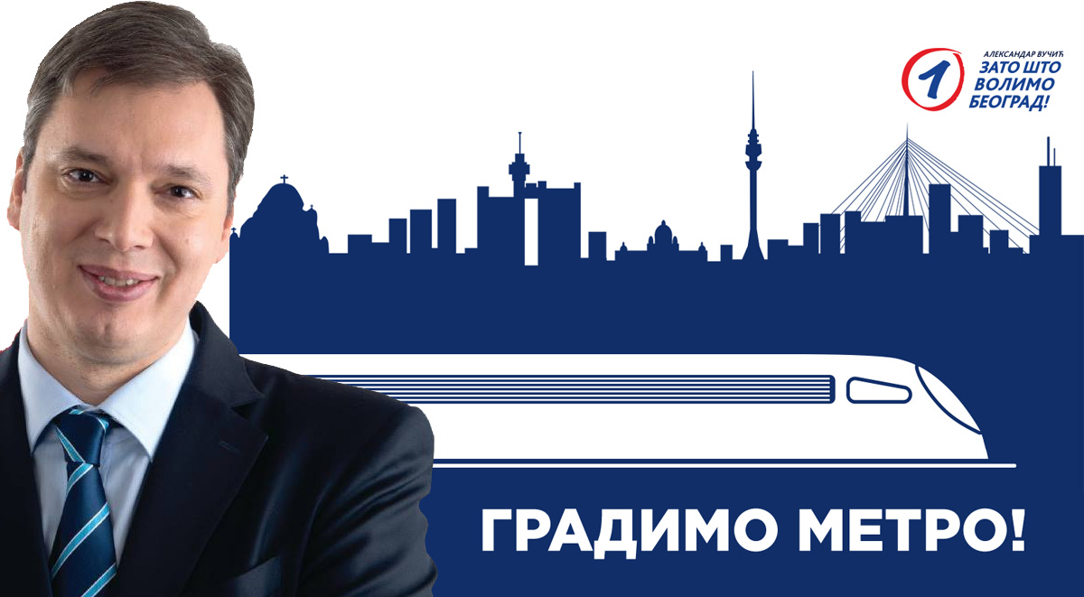 Sutra izbori za beogradsku vlast, favoriti Vučićevi naprednjaci koji obećavaju izgradnju metroa