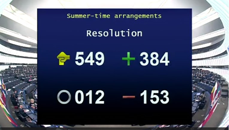Europski parlament predložio: Ukinite pomicanje sata