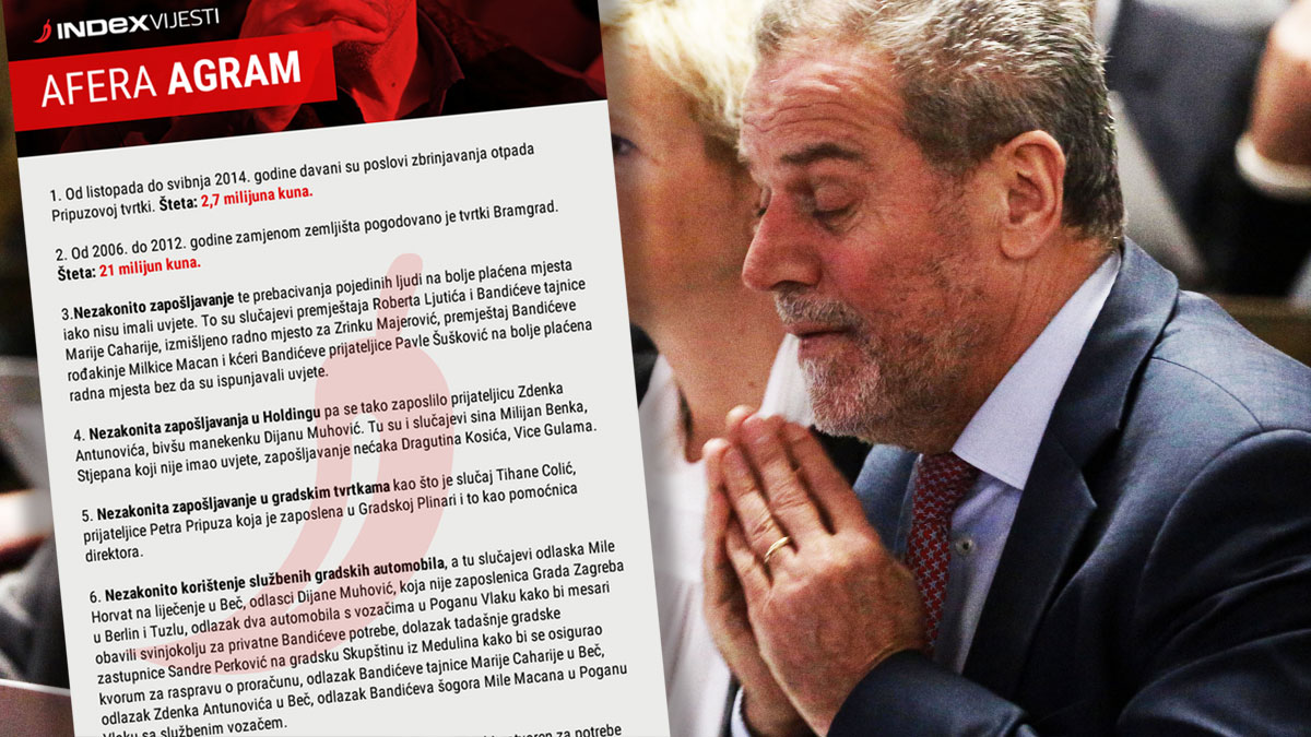 POTVRĐENO 7 OD 10 TOČAKA OPTUŽNICE Sud vraća neke postupke protiv Bandića na početak