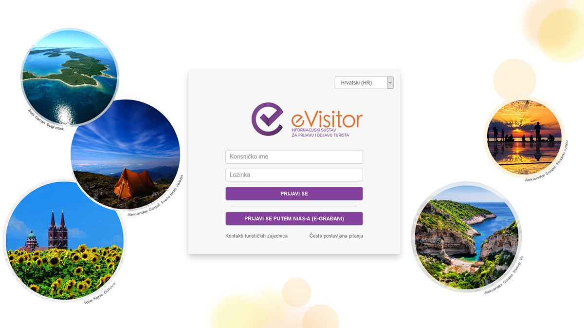 Hrvatskom sustavu za prijavu i odjavu turista svjetska nagrada za turističke inovacije i tehnologiju
