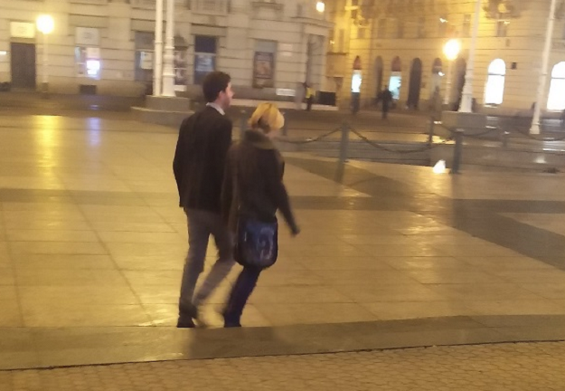 FOTO Uhvatili smo Pernara u šetnji centrom Zagreba s misterioznom plavušom