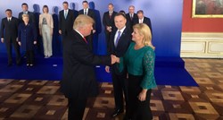 FOTO Kolinda se rukovala s Trumpom pa odmah podijelila fotke na Twitteru