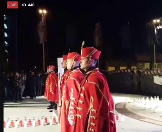 VIDEO Zagreb večeras uz Vukovar, pogledajte svečani program iz Vukovarske